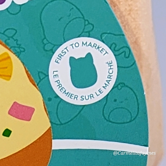 SAKU 🍕 FIRST TO MARKET Hawaiian Pizza Slice Original Squishmallow ☆》NWT《☆ - Picture 3 of 8